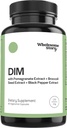 DIM Supplement Women | DIM SGS | Pomegranate, Broccoli ve Black Pepper Mix | Estrogen & Hormonlar Kadınlar için Denge | Hücre ve Tound Health | 60-Day Supply | Clean Label Project Sertifikalı