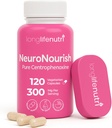 NöroNourish (Centrophenxine) 300 mg - DMAE & pCPA, 120 Vegetarian Capsules, 4-Month Supply, Natural Nootropic forBoosting Memory, Focus, & Cognitive Function, GMP sertifikalı, ABD'de Yapıldı