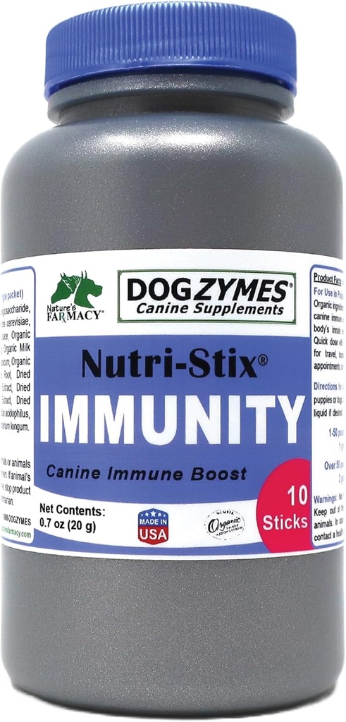 DOGZYMES 10 Count Nutri-Stix συμπλήρωμα διατροφής για κατοικίδια