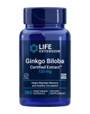 Life Extension Ginkgo Biloba sertifikalı ExtractTM, 120 mg, Memory & cognition, Gluten-Free, Non-GMO, Vegetarian, 365 Capsules
