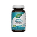Nature's Way Fiber Delights Daily Fiber for Regularity*, Vanilla Flavored, 60 Chewable Tabletler