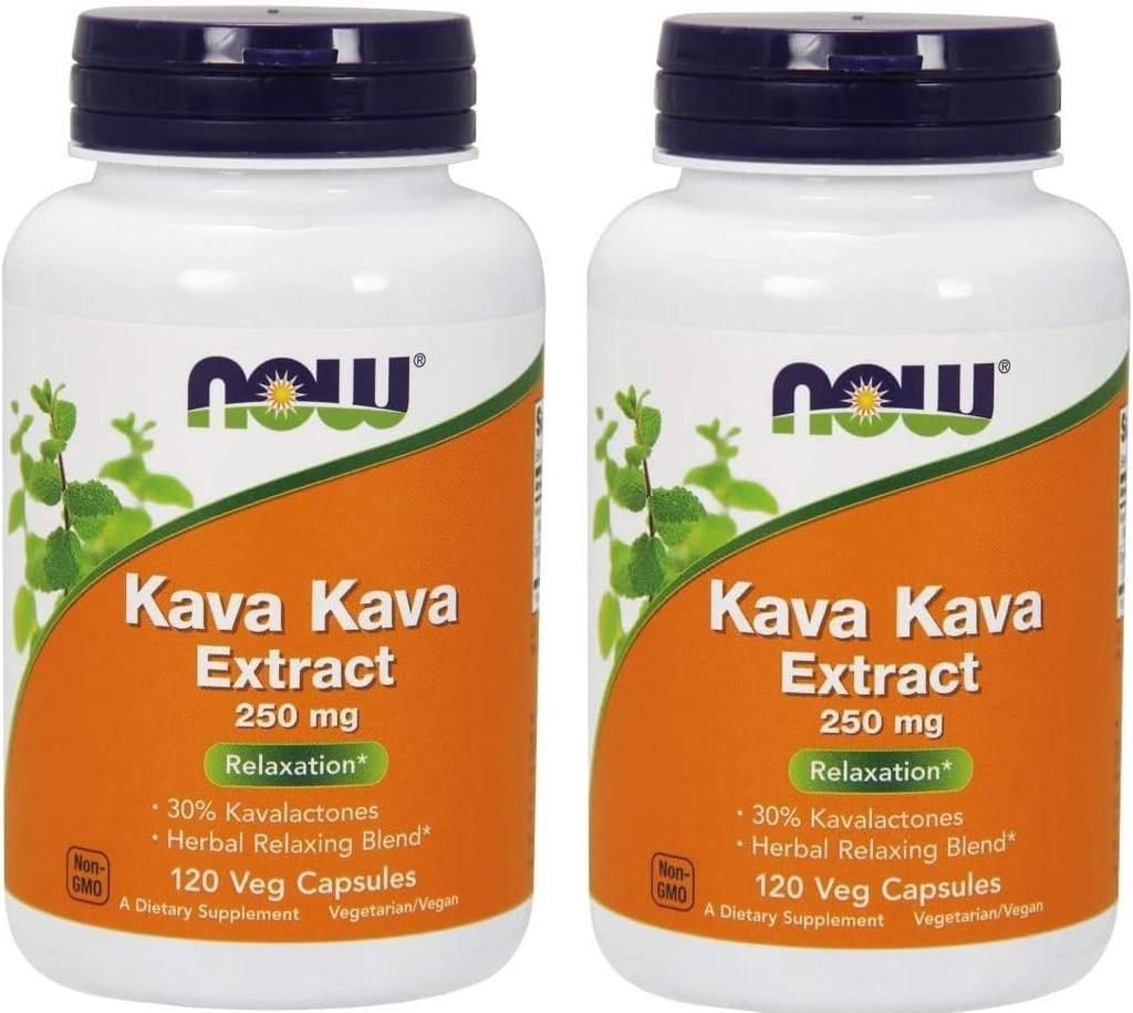 Kava Kava 250mg 120 Capsules (Pack of 2)