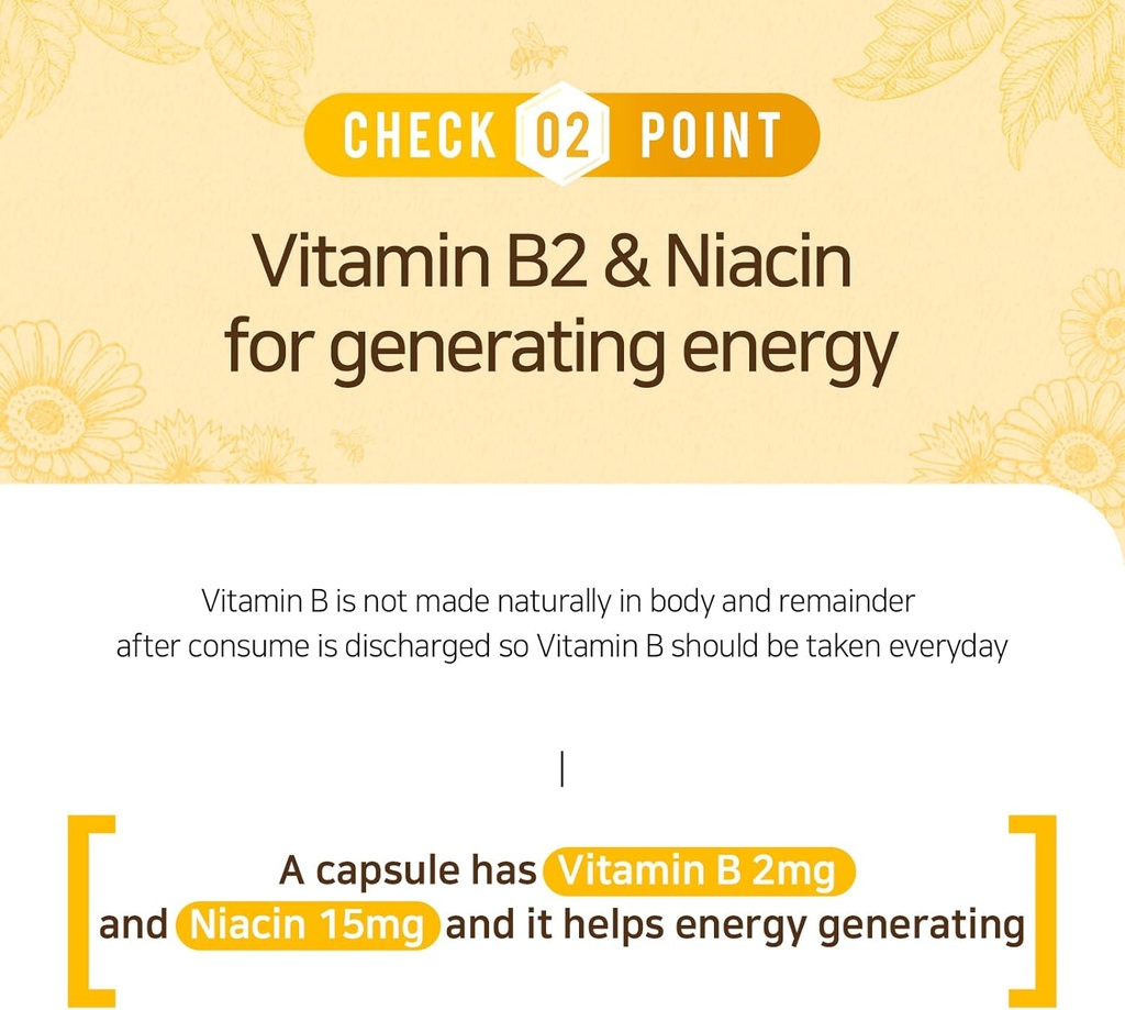 NZ Origin Royal Gold Vitamin B&E, 60 Capsules, Niacin 15mg Şişe, Erkekler, Kadınlar, Kids, Diyet Supplements, Hücreyi Özgür Radikallerden Korumak, Vücutta Enerji Üretimi