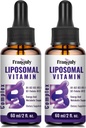 Liposomal Vitamin B Kompleksi Sıvı Sınırlama B Kompleks Vitaminleri Kadınlar için Tamamlandım Abhidrasyon Me12,B1, B2, B3, B5, B6,Folate, Biotin for Energy and Immune Support-4.0 ozune