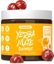 TEYMARY Yerba Mate Gummies, Quince - Organik, Unroasted Yerba Mate ile yapılır. Eklenen Caffeine'den ücretsiz. Vegan, Non-GMO, Gluten-Free, Kosher. 50 Delicious Supplement Gummies