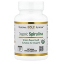 California Gold Beslenme Organik Spirulina Supplement, Antioksis, Vegan Dostu, Gluten Free, Non-GMO, 500 mg,60 Tabletler ile Yeşil Bir Superfood