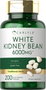 Carlyle White Kidney Bean | 6000 mg | 200 Count | Non-GMO & Gluten Free Extract