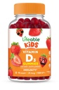 Lifeable Kids Vitamin D Gummies | Vitamin D3 1000iu | Great Tasting Vitamin D3 Gummies | D3 Güçlü Sağlıklı Kemikler ve Immune Desteği | D for Kids, Boys, Girls | 90 Gummies