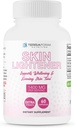 TerraForm Διατροφή Skin Lightening Supplement, Glutathione 1000mg per Serving, Clears and Evens Skin Tones, Helps Clear Up Dark Spots and Acne Scars - 30 Services