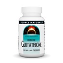 Source Naturals Glutathione, συμπλήρωμα για την υποστήριξη του ήπατος *, 250mg - 60 κάψουλες