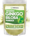 XPRS Nutra Organik G Biloba Toz - Cognition için Gingko Biloba Supplements - Vegan Dostu Ginkoba Biloba Organik - Immunity Boosting Ginkgo Biloba Toz (8 oz)