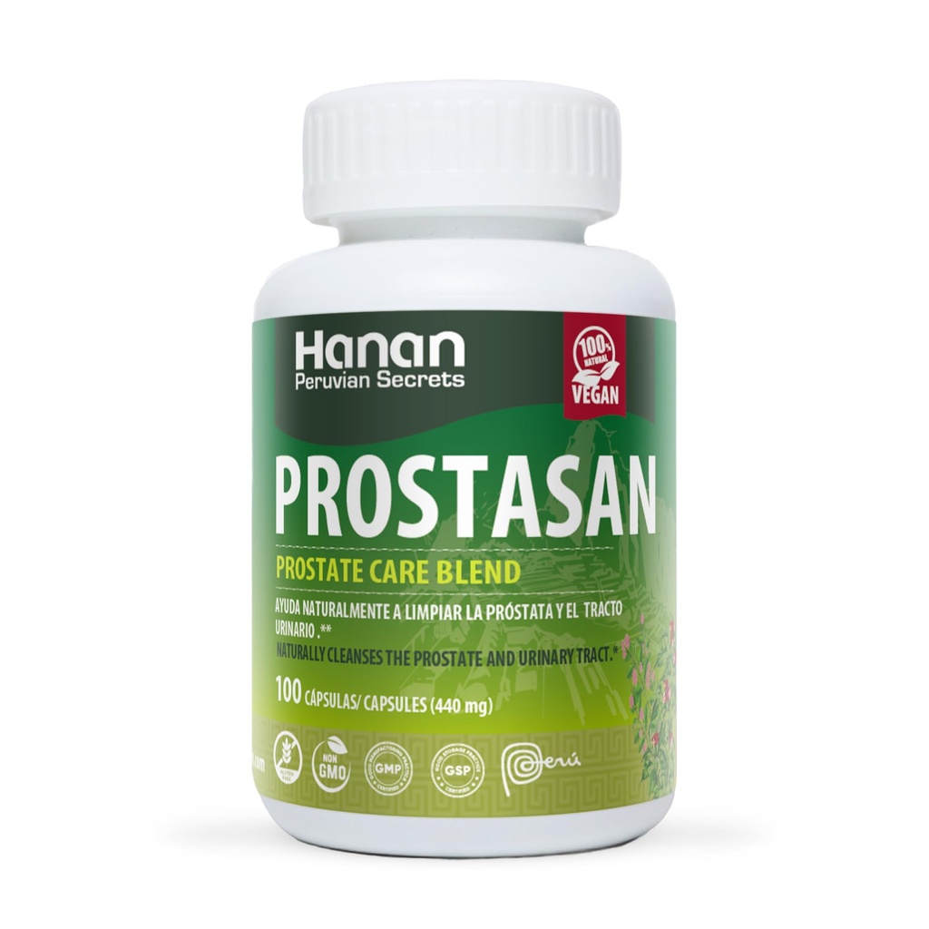 Hanan Prostasan Prostate Care Mix | 100 Capsules | Doğal Yardımlar Prostate ve Urinary Tract