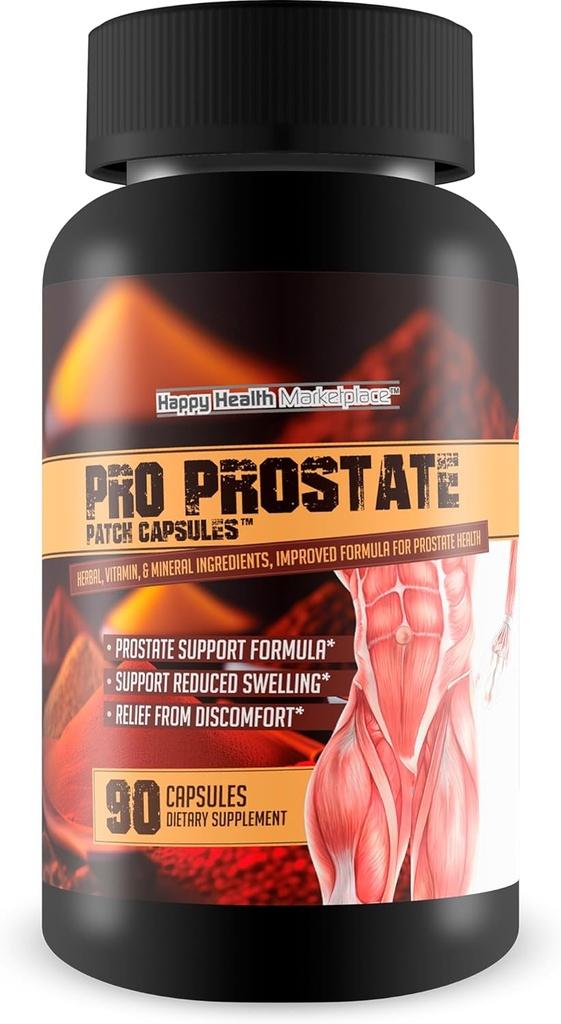 Prostate Patch Capsules - En İyi Doğal Prostate Supplement - Erkekler için Doğal Prostate Supplements - Doğal Prostate Healers - Doğal Prostate Remedies - Natural Prostate Support Supplement