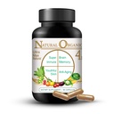 Ultra Max Natural Organic 4 in 1 Συμπληρώματα εγκεφάλου για μνήμη και εστίαση, ανοσοποιητική υποστήριξη κατά της γήρανσης συμπληρώματα διατροφής