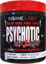 Insane Labz Psychotic War Zombie High Stimulant Pre Workout Toz, Extreme Lasting Energy, Focus and Pump with Beta Alanine, L-Arginine, 30 Hizmet (Grape)