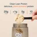 Nuzest - Pea Protein Toz - Temiz Lean protein, Premium Vegan Bitki Temel Protein Toz, Süt Ücretsiz, Gluten Free, GMO Free, Protein Shake, Smooth Vanilla, 100 Hizmet, 5.5 lb