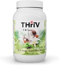 Thriv THriV Beslenme - Organik Bitki Temel Protein Toz, Çikolata veya Vanilla, Vegan, Gluten-Free, Non-GMO, Dairy Free, (2.5lb/1,140g) Toz (Vanilla)