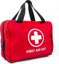 330 Adet İlk Yardım Kit, Premium Sular Compact Medical Kits for Any Emergencies, Ideal for Home, Office, Car, Travel, Outdoor, Camping, Hiking, Boating (Red)