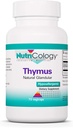 Nutricology Thymus Supplement - Yourmus Tound, Glandular Extract, 1000 mg Raw Thymus Glandular, Ovine, Lyofiliized, Hipoallergenic - 75 Count