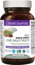 Yeni Bölüm Men's Multivitamin, Every Man's One Daily 40+, Fermented with Probiyotiks + Saw Palmetto + B Vitamins + Vitamin D3 + Organik Non-GMO Malzemeler - 24 Count