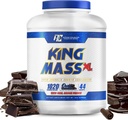 Ronnie Coleman Signature Series King Mass XL Protein Powder, Weight and Muscle Gainer, 60g Protein, 180g Υδατάνθρακες, 1.000+ θερμίδες ανά υπηρεσία, κρεατίνη και γλουταμίνη, σοκολάτα, 6 lb
