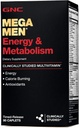 GNC Mega Men Energy & Metabolism Multivitamin | Artan Enerji, Metabolism ve Calorie Comb | 90 Kont