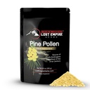 Pine Pollen Powder - Μη-ακτινοβολημένο, Wild Συγκομιδή, Cell Wall Cracked - Συμπλήρωμα για άνδρες και γυναίκες για την ενέργεια, τη ζωτικότητα και τη μακροζωία (250 γραμμάρια)