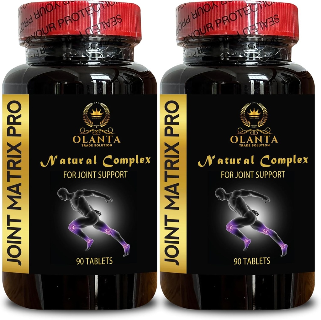 Ortak Matrix PRO Kompleksi - Ortak Destekler, Dizler, Erkekler ve Kadınlar için Kartilage, Doğal Glucosamine Chondroitin ile MSM - Hip & Ortak - 2 Şişes