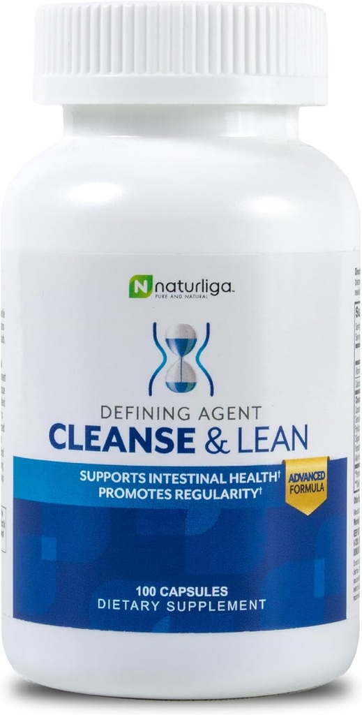 Max Kas Naturaliga Cleanse ve Lean Defining Agent Herbal Cleanse for Regularity w / Natural Detoxing Materialss for Gut Health Colon Detox Health and Bloating,100 Ct (kahkaha)