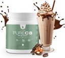 TeamKeto C8 MCT Petrol tozu –Chocolate Hazelnut Ketgen MCT Coffee Creamer- Vegan-Friendly, Gluten Free & Made in a GMP Compliant, FDA Registered Plant- Perfect in Coffee Tea & protein Shakes 270g