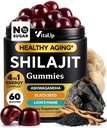 Himalaya Shilajit Gummies for Men & Women - Pure Shilajit for Men Gummies - Sugar Free Gummy Supplements with Fulvic Acid - Health Aging, Immune & Energy Support - 60 Count