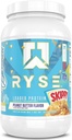 RYSE Loaded Protein Powder - Skippy Φυστικοβούτυρο - 25g Whey Protein Isolate & Concent with Prebiotic Fiber & MCTs - Χαμηλός υδατάνθρακες, χαμηλή ζάχαρη, Digestive-Friendly - 27 Σερβιέτες / 2 lb Tub
