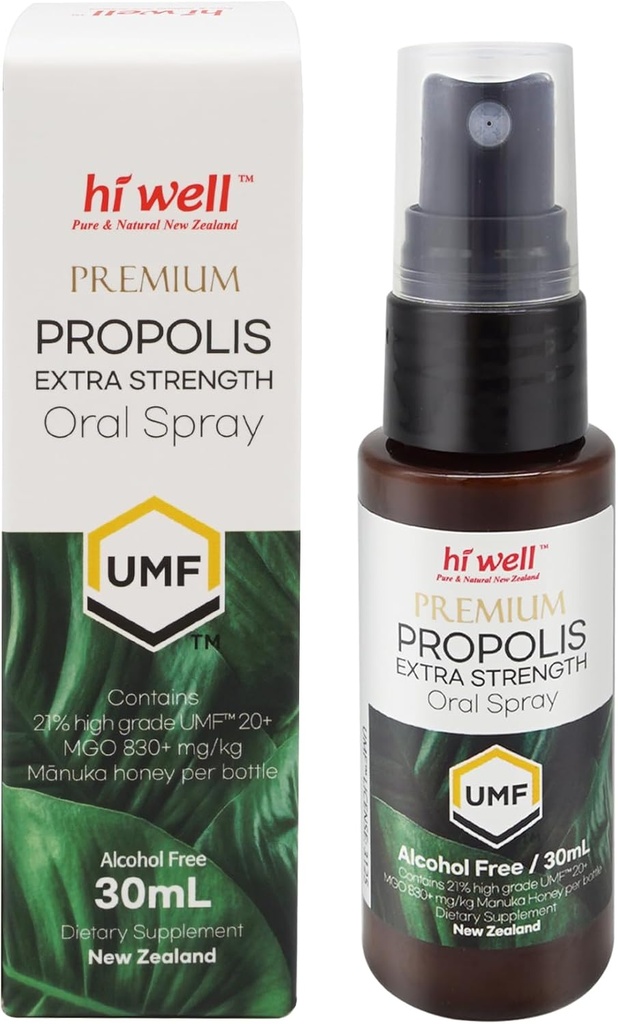 Hi Well Premium Propolis Ekstra Güçlü MGO 830+ Oral Sprey 30 ml
