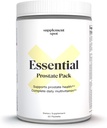 Essential Prostate Health Pack - Καθημερινή Multivitamin Συμπληρώματα για τους άνδρες w / Saw Palmetto, Βιταμίνες, Ορυκτά - Καθημερινή Multivitamin για τους άνδρες να υποστηρίξει Prostate & Συνολική Υγεία - 30 Πακέτα