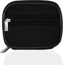 Serfeymi Weekly Travel Pill Organizer Pill Case for Purse with Removable 7 Day Pill Box, Fashionable Travel Medicine Organizer Pill Container for Medicine, Vitamin, Συμπλήρωμα - Black 01