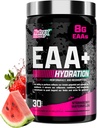 Nutrex Research EAA Hydration | EAAs + BCAA Toz | Muscle Recovery, Strength, Muscle Building, Endurance | 8G Essential Acids + Electrolytes | Strawberry Watermelon 30 Servis