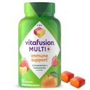 Vitafusion Multi+ Immune Support* – 2 σε-1 Οφέλη & Γεύσεις – Βιταμίνες Ενηλίκων με Βιταμίνη C, Ψευδάργυρο, Ημερήσιες Πολυβιταμίνες, 90 Count