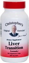 Christopher's Original Formulas Liver Transition Formula - Gentle Herbal Liver Cleanse, 450 mg, 100 Vegetarian Capsules