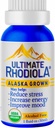 Ultimate Rhodiola®, Alaska Grown, Alkol Free, sertifikalı Organik, Rhodiola rosea Tincture, CO2 çıkardı, Stresi Azaltır, Enerji ve Mood, adaptogen, nootropic, 3rd Parti Tested
