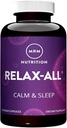 MRM Beslenme Relax-All® | Diyeter Supplement for Better Sleep | with GABA, L-Theanine & Ashwagandha | Drug-Free, Non-Habit Form | Non-GMO | Vegan + Gluten Free | 15 Hizmet