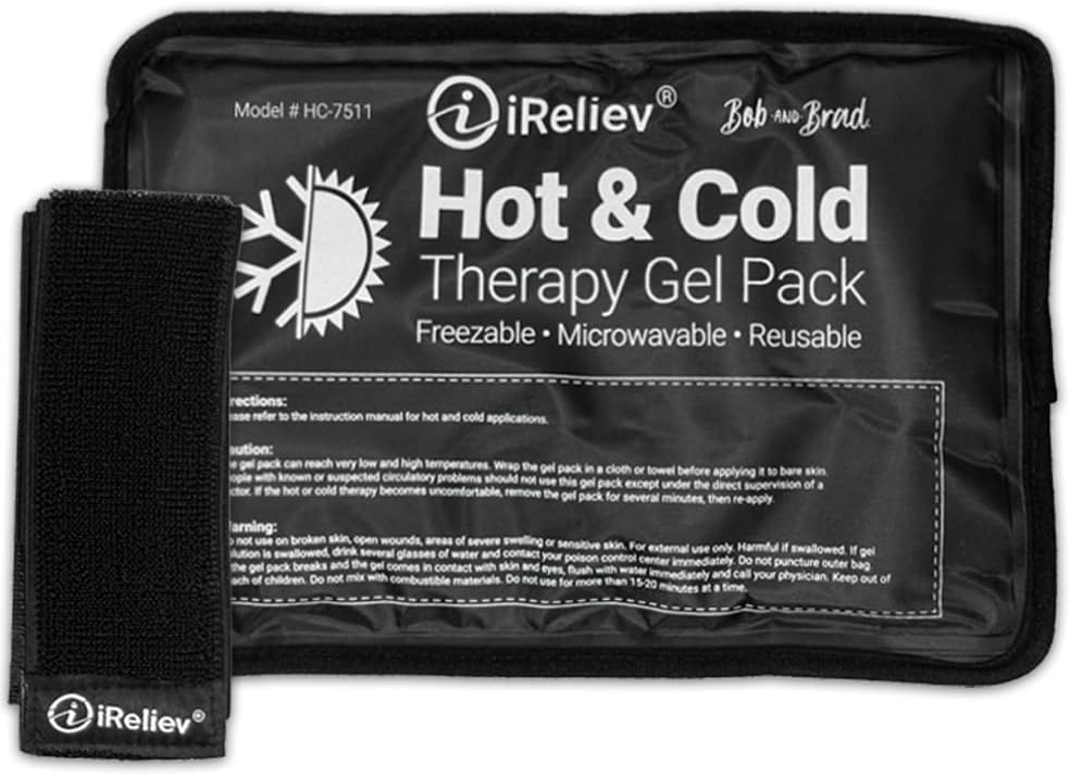 Παγωμένη Πακέτο για Ζεστό & Ψυχρή Θεραπεία Gel Pack - Ζεστό & Ψυχρό Ανακούφιση, Reuseable, Freezable & Μικροκυμάτων, Πόνος & Μυική Πονηρία, Χέρι, Πόδι, Γονάτι, Ώμος, Κάλυψη Πίσω Πόνος, Πακέτο συμπίεσης & Λουρί
