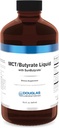 Douglas Laboratories MCT / Butyrate Liquid with SunButyrate | Yüksek Metalli Caprylic Acid ve Butyric Asit bir Pleasant Sıvı | 15.6 fl. oz. | Lemon Vanilla Flavor