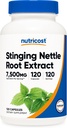 Nutricost Sting Nettle Root Extract 7500 mg Equivalent, 120 Capsules - Vegetarian Friendly, Non-GMO, Gluten Free