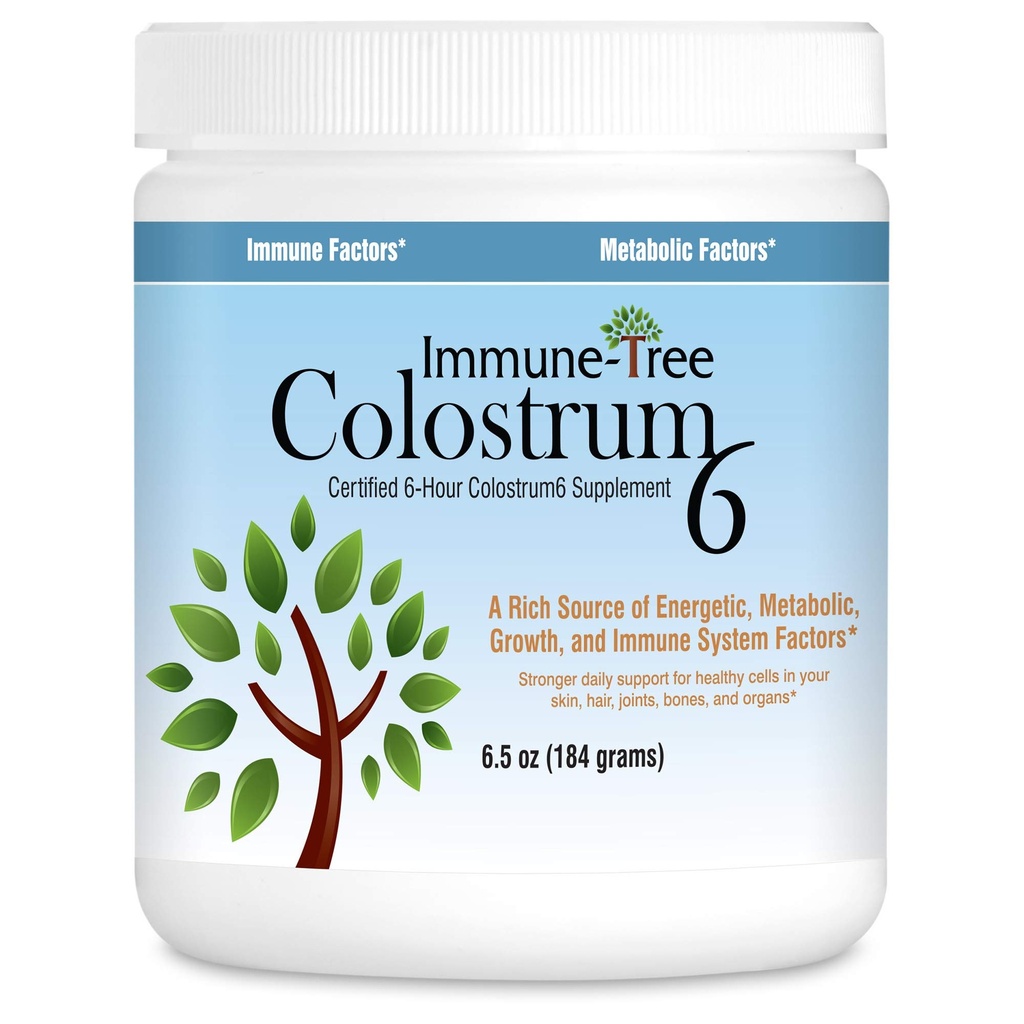 100% Bovine Colostrum Powder, 120 Μερίδες, 6,5oz, Υποστηρίζει την καταπολέμηση της γήρανσης, Υγιεινό ανοσοποιητικό σύστημα, Gut & Digestion, μυών & ιστού, & ευεξίας, Κατασκευασμένο στις ΗΠΑ από Grass Fed, Βαθμός Α γαλακτοκομικές αγελάδες