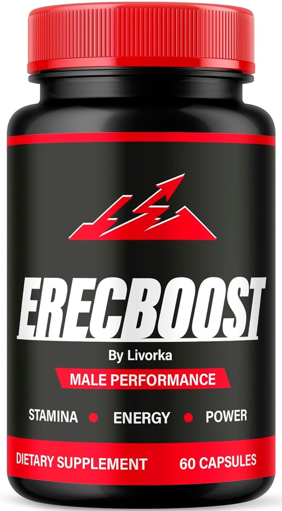 Erkekler için Erecboost Capsules, Erecboost Original, Erecboost for Men, Erecboost En Capsulas, ErecaBoost Pills, Eboost Pastillas, Erecboost Natural Advanced Formula, 60 Capsules