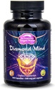 Dragon Herbs Plant Memory & Concentration Support, Vegan Adaptojenik Formula Ginkgo, Schizandra & Eleuthero - Diamond Mind 100 Capsules