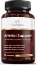 Sunergetic Premium Nattokinase Supplement for Arterial Support - Nattokinase 2000 FU (NSK-SD) Pycnogenol, Pomegranate & Beets - 100 mg Nattokinase for Arterial Health, Heart & Blood