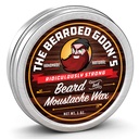 Ridiculously Güçlü Mustache ve Beard Wax for Men | All Day Style Control to Tame Face Hair | All Natural Handlebar Moustache Wax - 1oz (30 ml)