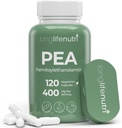 LongLifeNutri Palmitoylolamid (Pea) 400 mg - 120 Vejetary Capsules, Discomfort Management için Organik Supplement, 4-Month Supply, Lab Tested, ABD'de Yapıldı
