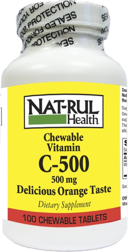 Βιταμίνη C CHEWTABS 500MG N-R Μέγεθος: 100